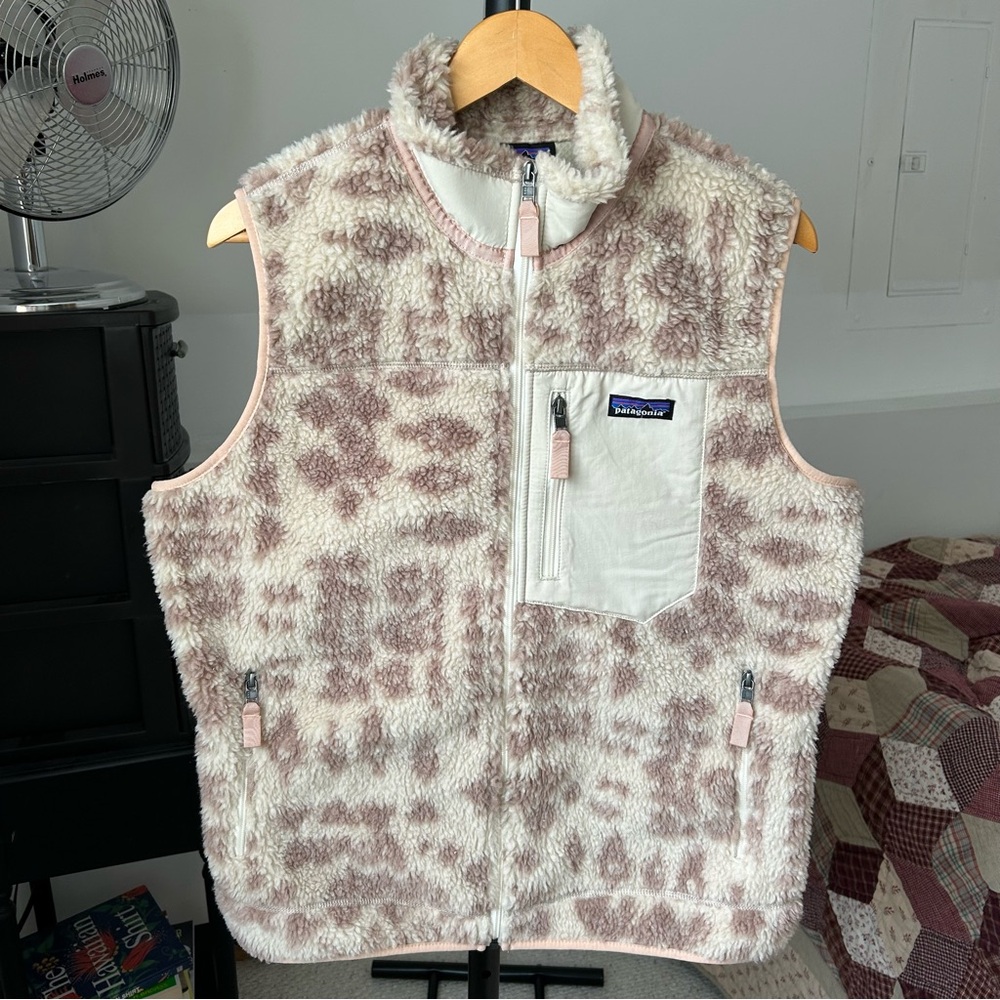 Patagonia Retro-X Sherpa Fleece Teddy Vest Women’s XL
